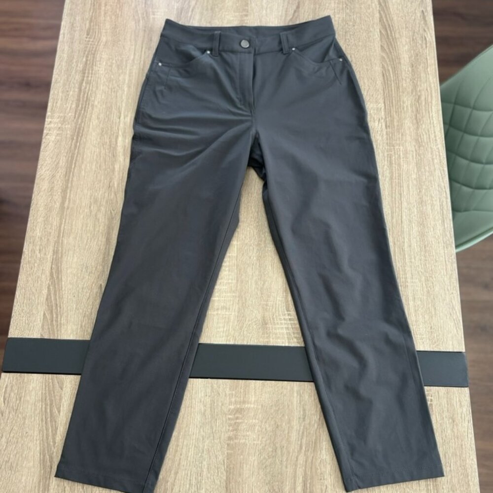 Lululemon Gray High Rise Leggings Size 8 Athletic Pants Yoga Workout